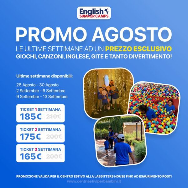 Promo Agosto